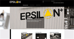 Desktop Screenshot of epsilonplus.fr